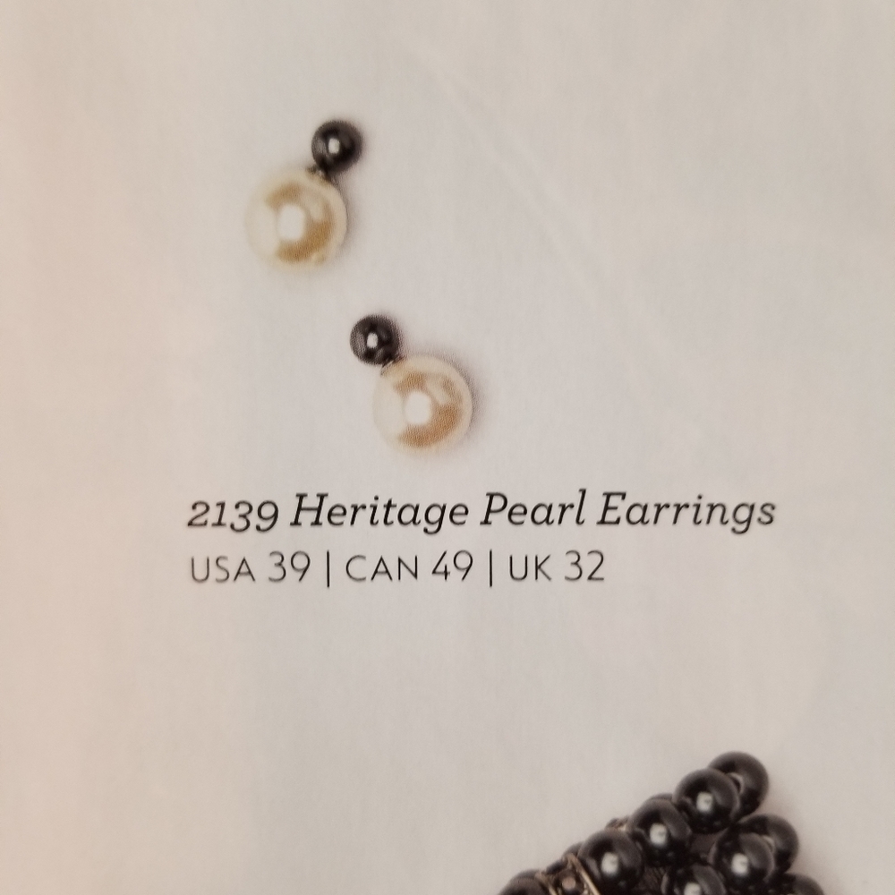 Cabi pearl earrings
